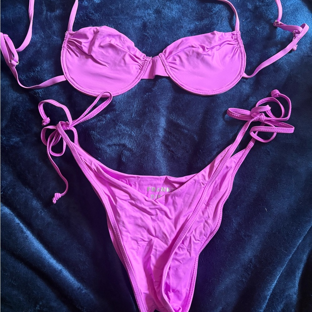 Vibrant Pink Bikini Set